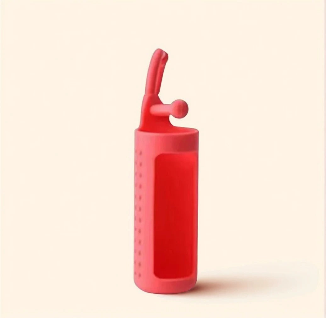 Bright and Fun Essential Oil Holder - Silicone Sleeves and Keychain Case to Keep Your Essential Oil Bottles Safe