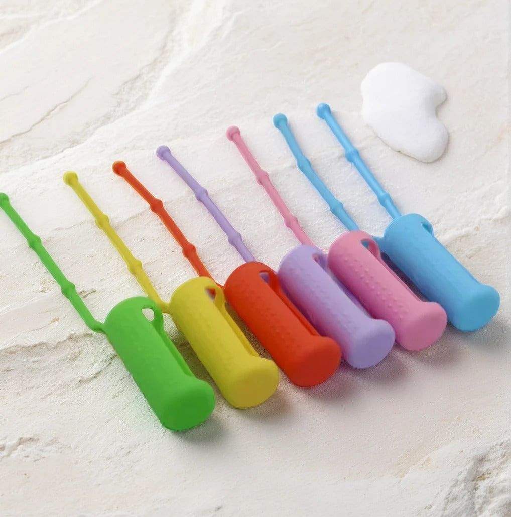 Bright and Fun Essential Oil Holder - Silicone Sleeves and Keychain Case to Keep Your Essential Oil Bottles Safe